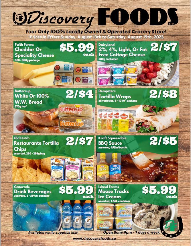Discovery Foods Flyer August 13 to 19