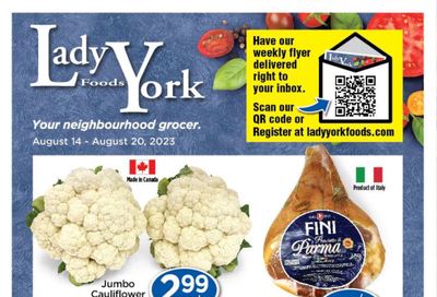 Lady York Foods Flyer August 14 to 20