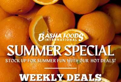 Basha Foods International Flyer August 14 to 27