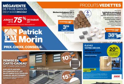 Patrick Morin Flyer August 17 to 23