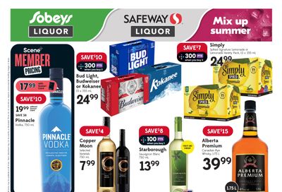 Sobeys/Safeway (AB) Liquor Flyer August 17 to 23
