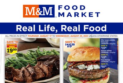 M&M Food Market (Atlantic & West) Flyer August 17 to 23