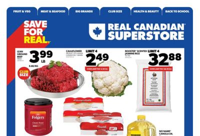 Real Canadian Superstore (West) Flyer August 17 to 23