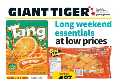 Giant Tiger (West) Flyer May 13 to 19