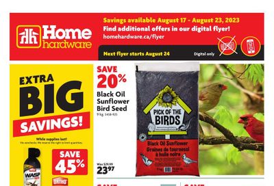 Home Hardware (ON) Flyer August 17 to 23