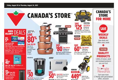 Canadian Tire (ON) Flyer August 18 to 24