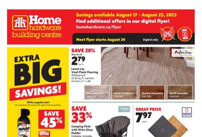 Home Hardware Building Centre (ON) Flyer August 17 to 23