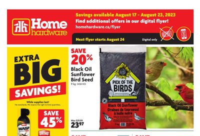 Home Hardware (BC) Flyer August 17 to 23