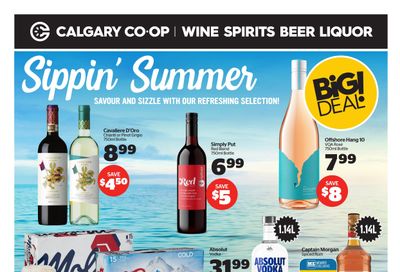 Calgary Co-op Liquor Flyer August 17 to 23