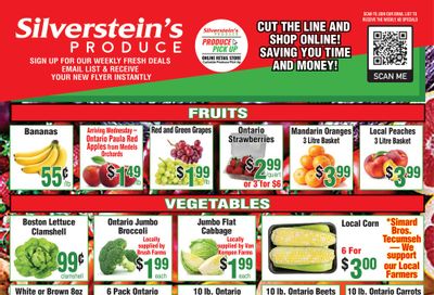 Silverstein's Produce Flyer August 15 to 19