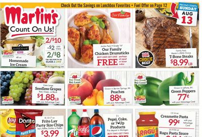 Martin’s (IN, MI) Weekly Ad Flyer Specials August 13 to August 19, 2023