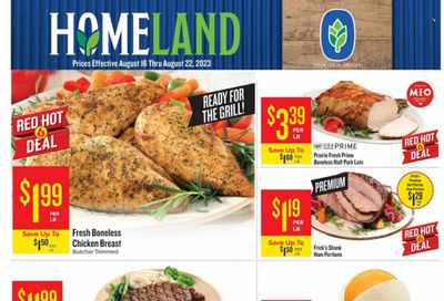 Homeland (OK, TX) Weekly Ad Flyer Specials August 16 to August 22, 2023
