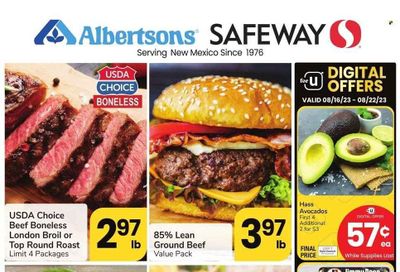 Safeway (NM) Weekly Ad Flyer Specials August 16 to August 22, 2023