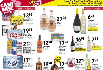 Cash Wise Liquor Only (MN) Weekly Ad Flyer Specials August 13 to August 19, 2023