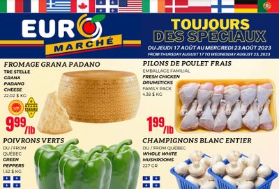 Euro Marche Flyer August 17 to 23