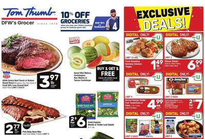 Tom Thumb (TX) Weekly Ad Flyer Specials August 16 to August 22, 2023