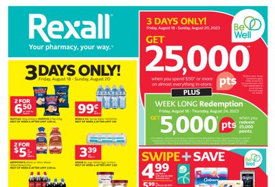 Rexall (ON) Flyer August 18 to 24