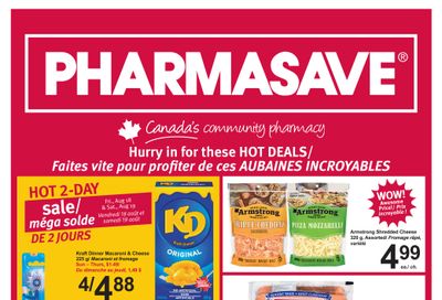 Pharmasave (NB) Flyer August 18 to 24