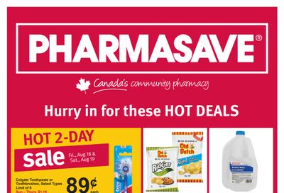 Pharmasave (West) Flyer August 18 to 24