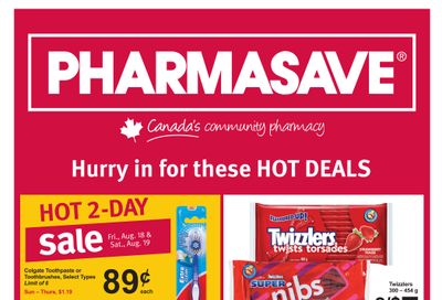 Pharmasave (ON) Flyer August 18 to 31