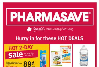 Pharmasave (ON) Flyer August 18 to 24