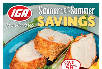 IGA Stores of BC Flyer August 18 to 24