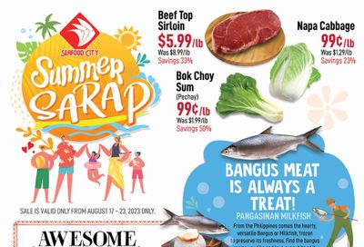 Seafood City Supermarket (ON) Flyer August 17 to 23