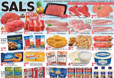 Sal's Grocery Flyer August 18 to 24