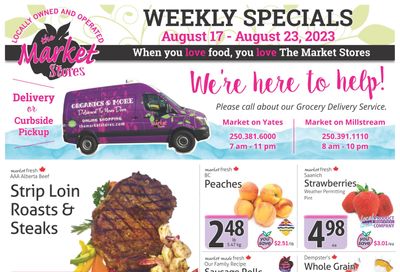 The Market Stores Flyer August 17 to 23