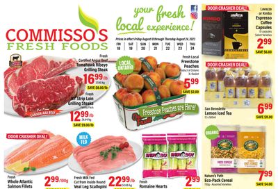 Commisso's Fresh Foods Flyer August 18 to 24