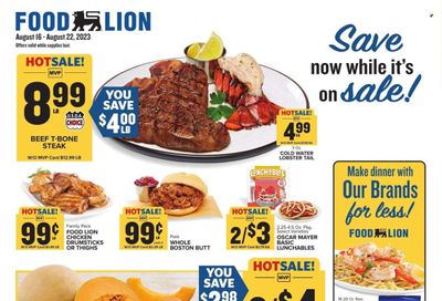 Food Lion (VA) Weekly Ad Flyer Specials August 16 to August 22, 2023
