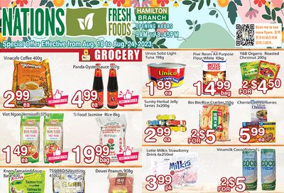 Nations Fresh Foods (Hamilton) Flyer August 18 to 24