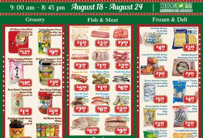 Nations Fresh Foods (Mississauga) Flyer August 18 to 24