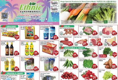Ethnic Supermarket (Milton) Flyer August 18 to 24