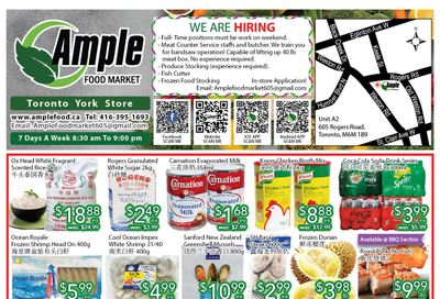 Ample Food Market (North York) Flyer August 18 to 24