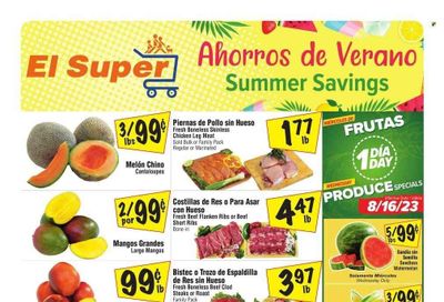 El Super (NV) Weekly Ad Flyer Specials August 16 to August 22, 2023