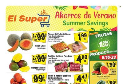 El Super (AZ) Weekly Ad Flyer Specials August 16 to August 22, 2023