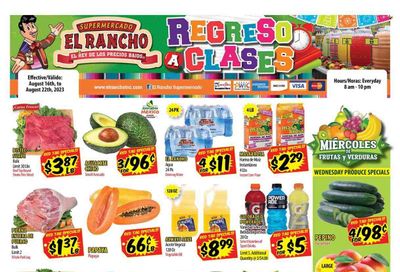 El Rancho (TX) Weekly Ad Flyer Specials August 16 to August 22, 2023