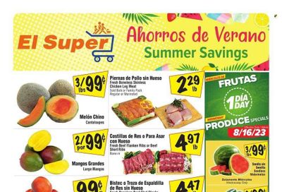 El Super (CA) Weekly Ad Flyer Specials August 16 to August 22, 2023