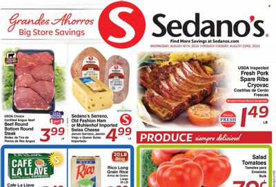 Sedano's (FL) Weekly Ad Flyer Specials August 16 to August 22, 2023