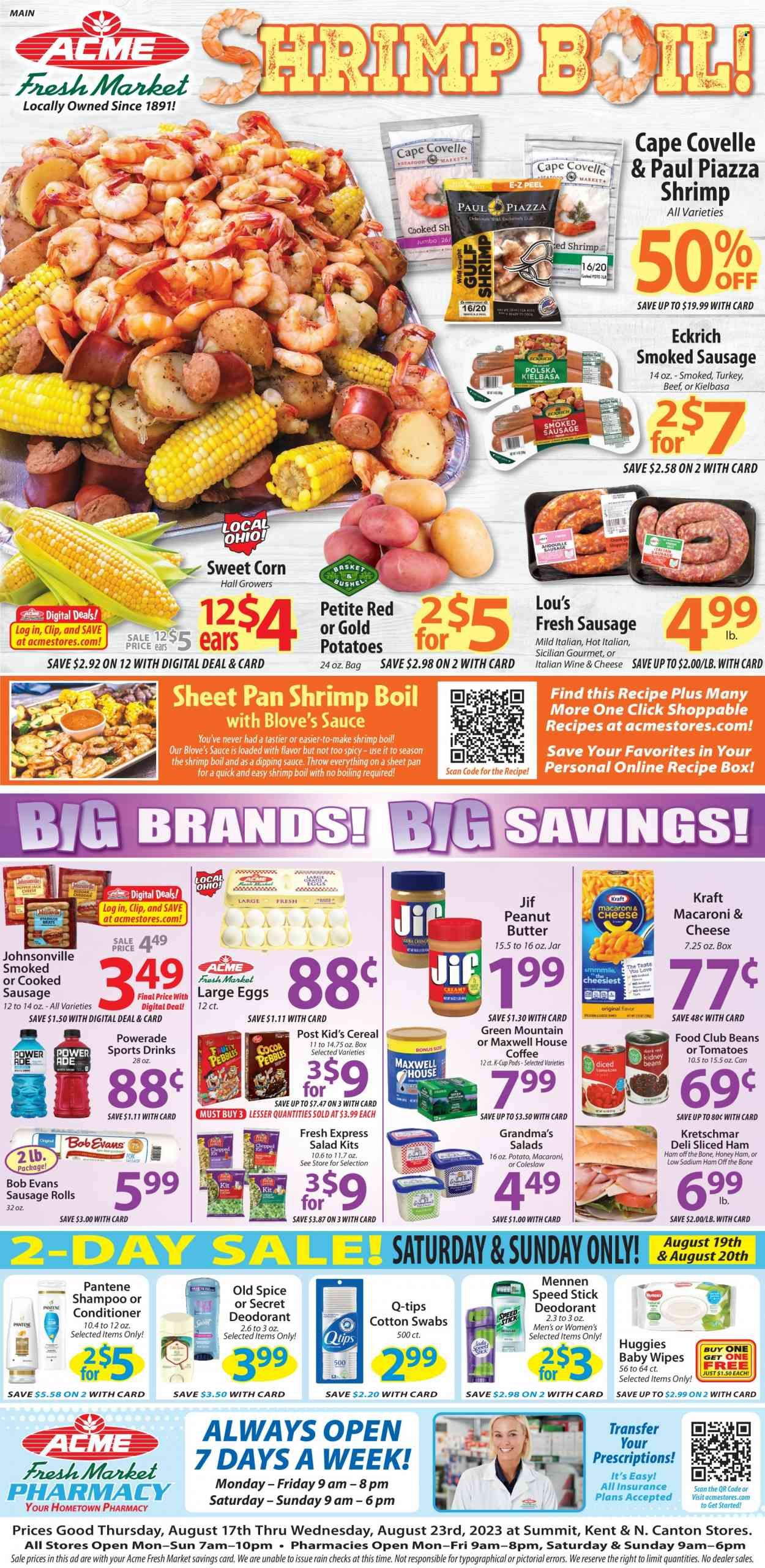 ACME Fresh Market (OH) Weekly Ad Flyer Specials August 17 to August 23, 2023