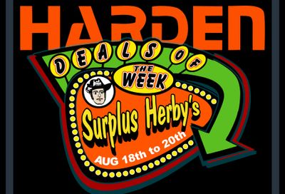 Surplus Herby's Flyer August 18 to 20