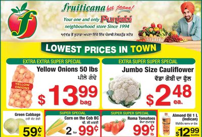 Fruiticana (Greater Vancouver) Flyer August 18 to 23