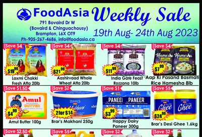 FoodAsia Flyer August 19 to 24