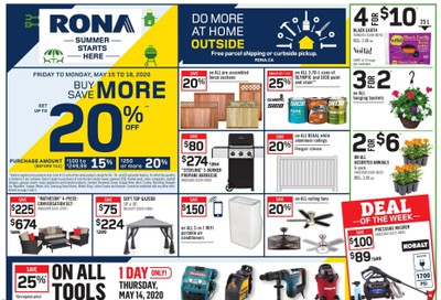 Rona (West) Flyer May 14 to 20