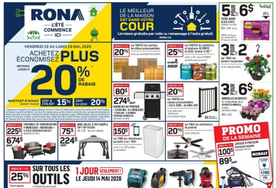 Rona (QC) Flyer May 14 to 20
