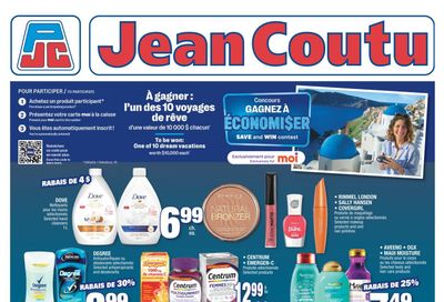 Jean Coutu (QC) Flyer August 24 to 30