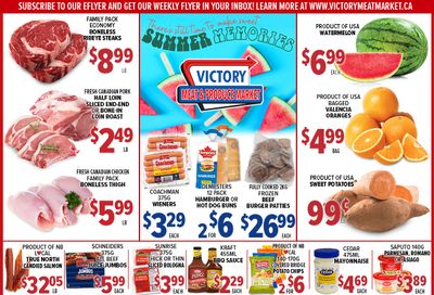 Victory Meat Market Flyer August 22 to 26