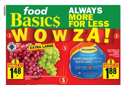 Food Basics Flyer August 24 to 30