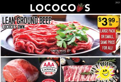 Lococo's Flyer August 23 to 27